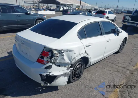 2012 Honda Civic Lx из США, поврежденный, VIN 19XFB2F52CE353130
